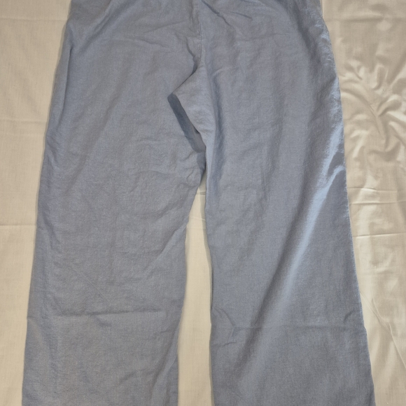 Elegant Sky Blue Wide Leg Pants - Picture 8 of 10